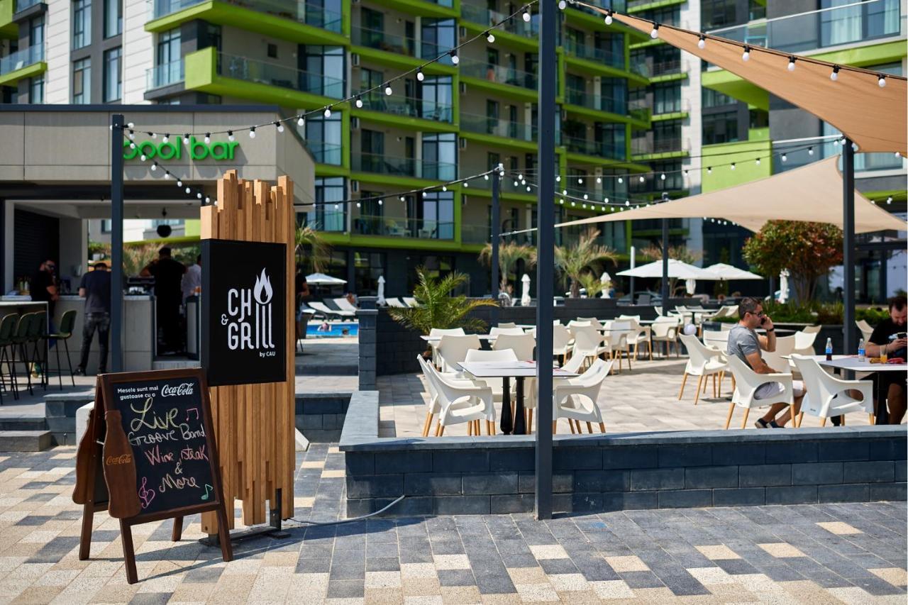 Rebeq Aparthotel Alezzi Beach Năvodari Buitenkant foto