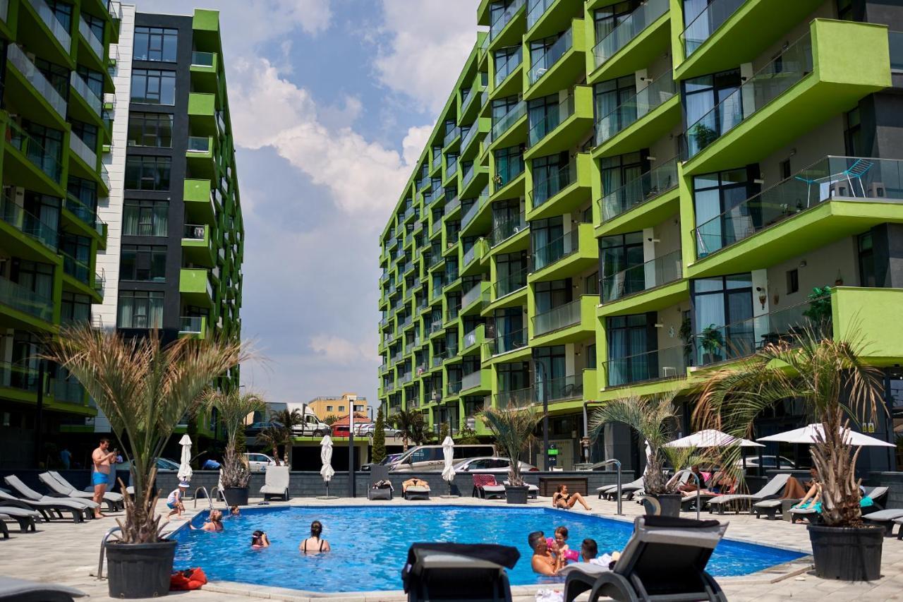Rebeq Aparthotel Alezzi Beach Năvodari Buitenkant foto